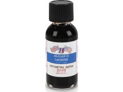 ALC416 Alclad Hot Metal Sepia 1 oz