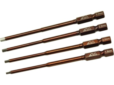 AM500902 Power Tool Tip Cased Set 4 Pieces; 1.5-2.0-2.5-3.0mm