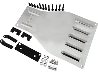 AMJ331X08 Stainless Skid Plate Bumper: - Axial SMT