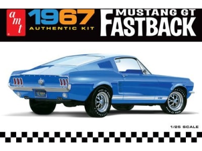 AMT1241 1967 F0RD Mustang GT Fastback