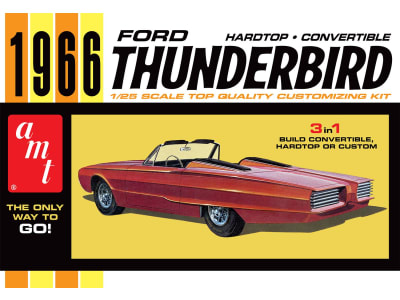 AMT1328 1966 F0rd Thunderbird Hardtop / Convertible 1 / 25