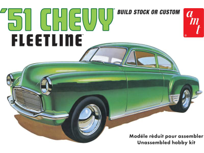 AMT1378 1:25 1951 Chevy Fleetline Plastic Model Kit