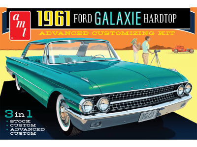 AMT1430 1 / 25 1961 F0RD Galaxie Hardtop Plastic Model Kit