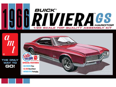 AMT1439 1:25 1966 Buick Riviera Gs