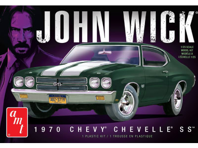 AMT1453M 1970 Chevy Chevelle John Wick 1 / 25