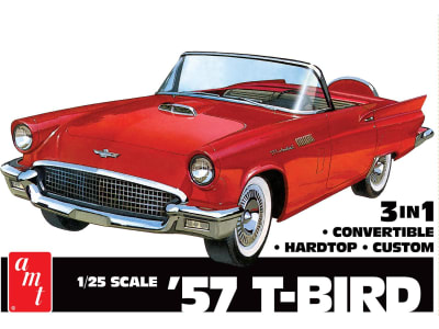 AMT1397 1 / 25 1957 F0RD Thunderbird Plastic Model Kit