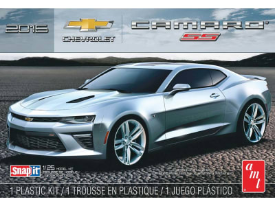 AMT982 1 / 25 2016 Chevy Camaro SS Snap Kit  Garnet Red 
