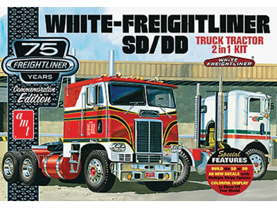 AMT1046 1 / 25 Freightliner 2-in-1 Single / Dual Tractor Wh