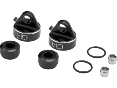 AON156AX01 Aluminum bleeder shock caps 6c Arrma shock