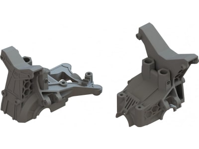 ARA-1082 F / R Composite Upper Gearbox Covers / Shock Tower