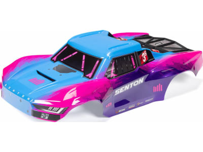 ARA-1627 SENTON 4X4 Clipless Painted Decaled Trimmed Body Blue