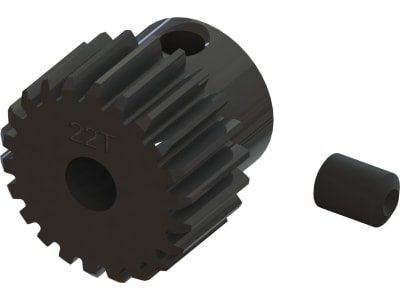 ARA-2022 Pinion Gear 22t Mod 0.5 CNC 3.2mm Bore