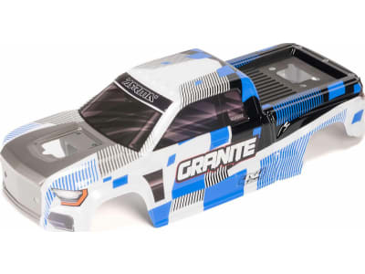 ARA-2246 GRANITE 4x4 Clipless Painted Decaled Body Blue / White