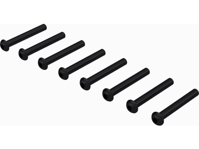 ARA-2253 Button Head Screw M3x24mm 8 pieces