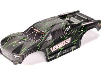 ARA-2581 VORTEKS 2WD Painted Decaled Trimmed Body Set - Hidden Body Mount