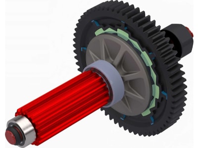 ARA-2876 High Torque Slipper set 61T 08.Mod