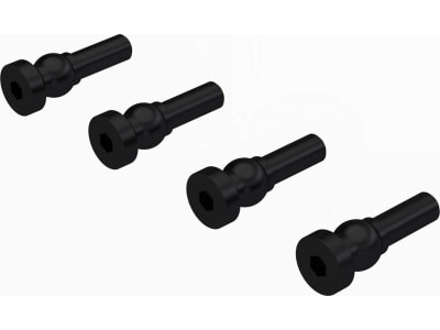 ARA-2979 M3 Shock Screw Set 4Pcs - MT GROM