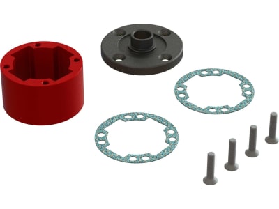 ARA310975 Metal Diff Case Set 8S