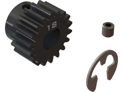 ARA311038 18T Mod1 Safe-D8 Pinion Gear