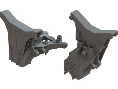 ARA320633 F / R Composite Upper Gearbox Covers / Shock Tower