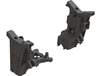 ARA320735 F / R Composite Upper Gearbox Covers / Shock Tower