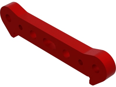 ARA330556 Aluminum Front Suspension Mount Red