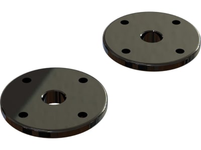 ARA330769 Machined Shock Piston Tapered 4x1.4mm Hole  2 