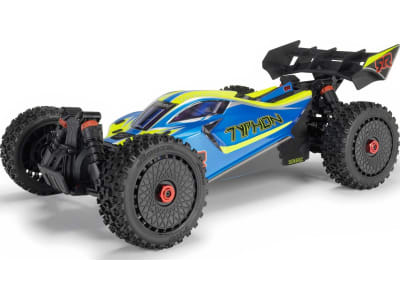ARA4206V4T1 1 / 8 Typhon 4x4 RTR Brushed Buggy Blue
