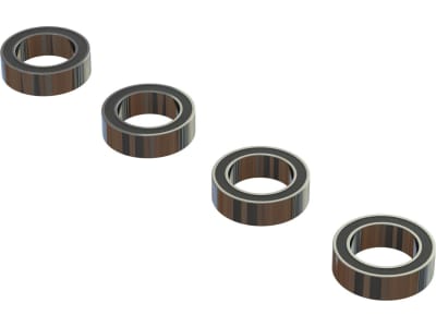 ARA610052 Ball Bearing 8x12x3.5mm 2rs 4 Pieces