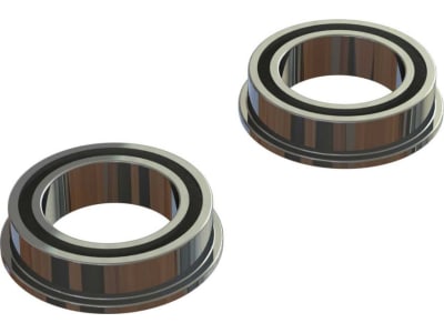 ARA620004 Flange Ball Bearing 10x15x4mm 2RS 2