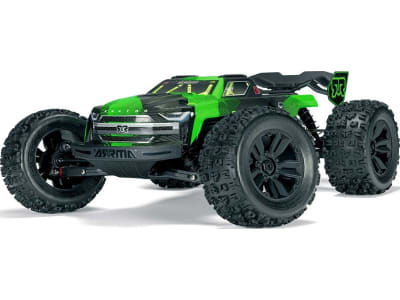 ARA8608V6T3 1 / 8 KRATON 4X4 6S BLX brushless V6 SPEED TRUCK RTR Green / Black