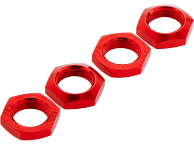 ARAC9428 AR330360 Aluminum Wheel Nut 17mm Red Nero 4