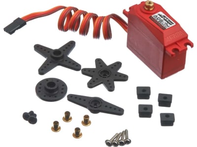 ARAM1019 AR390136 ADS-7M V2 6.5kg Waterproof Servo Red