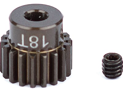 ASC1336 FT Aluminum Pinion Gear 18T 48P 1 / 8 shaft