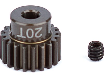 ASC1338 FT Aluminum Pinion Gear 20T 48P 1 / 8 inch Shaft