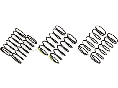 ASC21557 10mm Front Spring Set Grn 8.0 Black 7.5 yllw 7.25