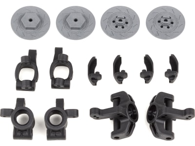 ASC21575 Reflex 14R Steering and Caster Blocks Rear Hubs
