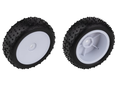 ASC21595 Reflex 14 Mini Pin Tires Narrow Wheels mounted