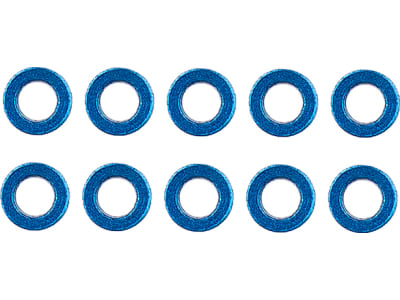 ASC21648 Ballstud Washers 3.8 X 2.0 X 0.25mm  10 pieces 