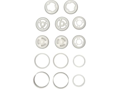 ASC21753 Model 24 Wheel Set White