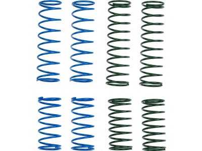 ASC21776 Model 24 Shock Spring Set Soft / Green Hard / Blue