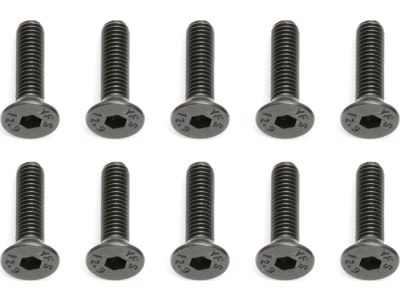 ASC25203 Flat Head Hex Screw M3x12mm  10 