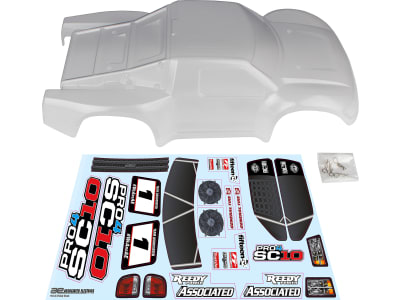 ASC25859 Pro4 SC10 Contender Body clear