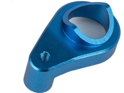 ASC26072 SR7 Servo Saver Arm blue aluminum