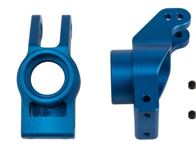 ASC26073 SR7 FT Rear Hubs blue aluminum