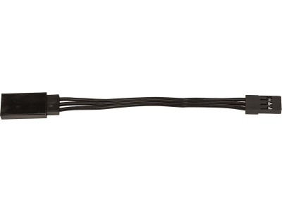 ASC27163 75mm Servo Wire Extension black  2.95 in 
