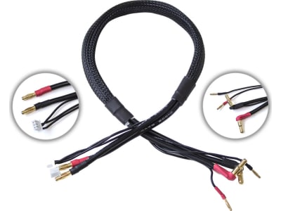 ASC27233 Reedy 1-2S 4mm / 5mm Pro Charge Lead