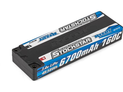 ASC27613 StockStar 6700mAh 7.4V 160C LCG Stick