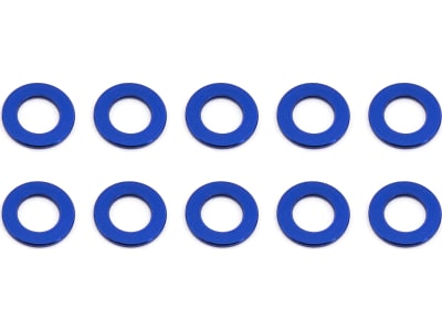 ASC31381 Ballstud Washers 5.5x0.5 mm blue aluminum