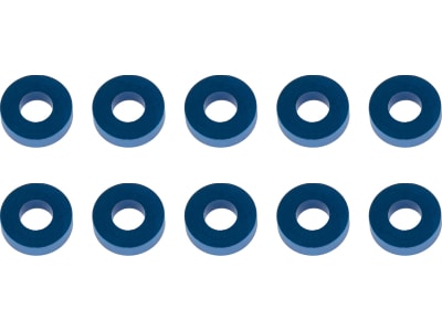 ASC31389 Washers 7.8x3.5x2.0mm blue aluminum